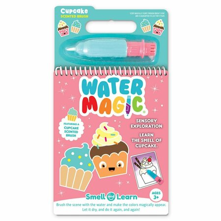 SCENTCO 6 in. Water Magic Cupcake Activity Book, Multi Color, 10PK 9071139